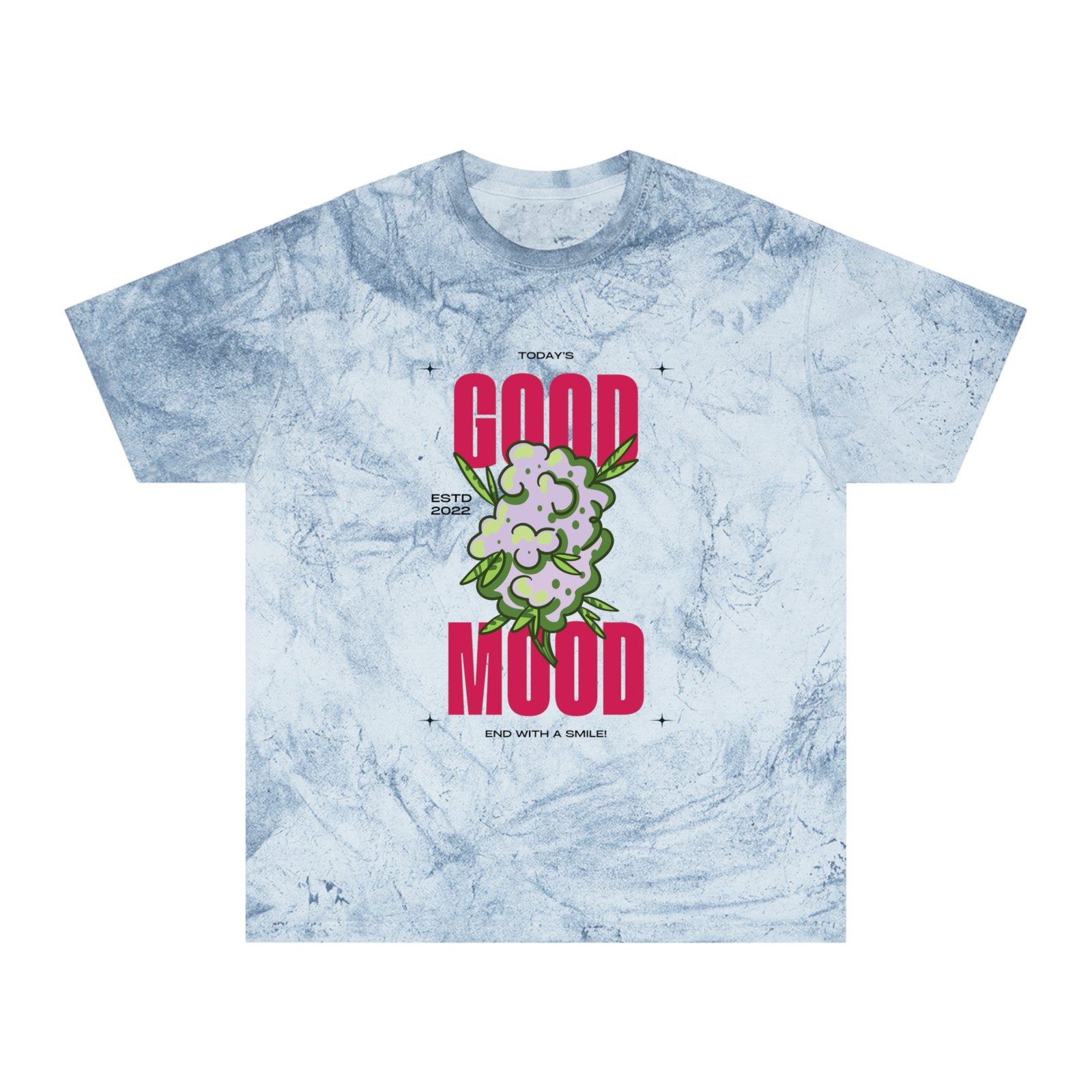 BODâ„¢ Good Mood Unisex Color Blast T-Shirt. - Image 17