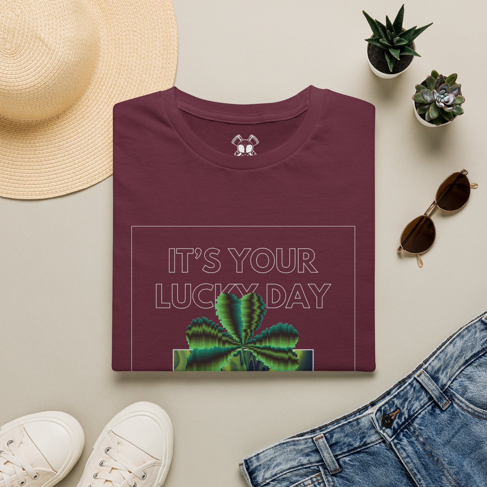 BODâ„¢ Your Lucky Day Unisex Softstyle T-Shirt. - Image 9