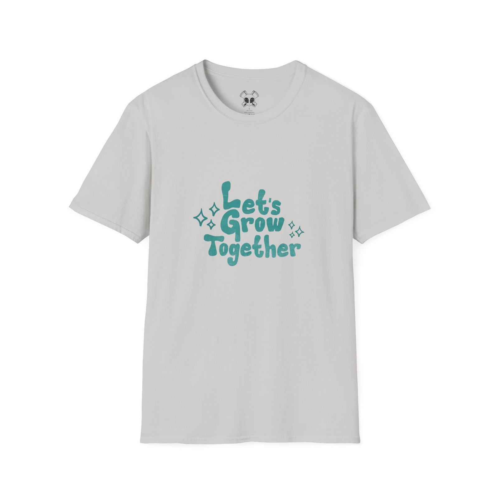 BODâ„¢ Let's Grow Together Unisex Softstyle T-Shirt. - Image 15