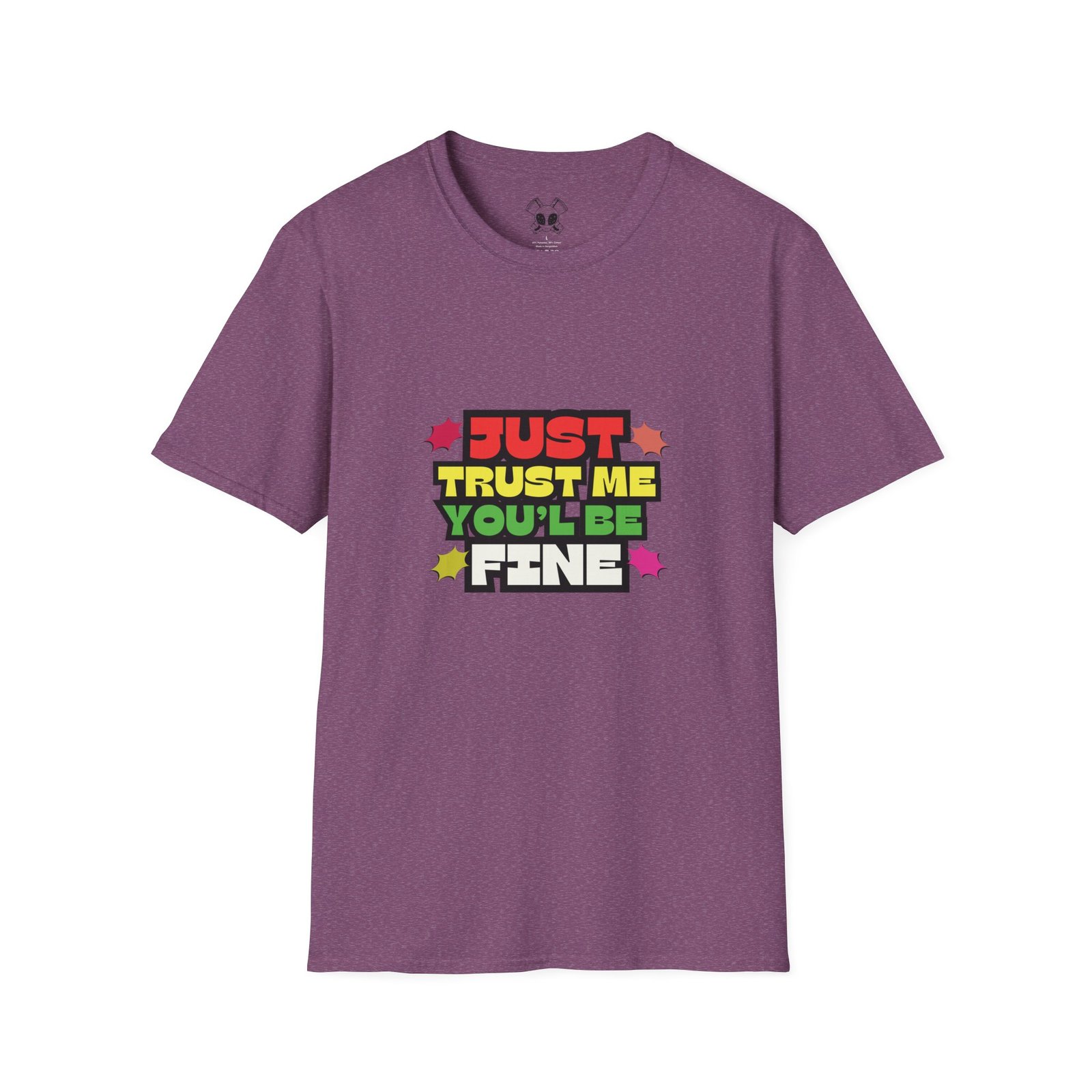 BODâ„¢ Just Trust Me Unisex Softstyle T-Shirt. - Image 59