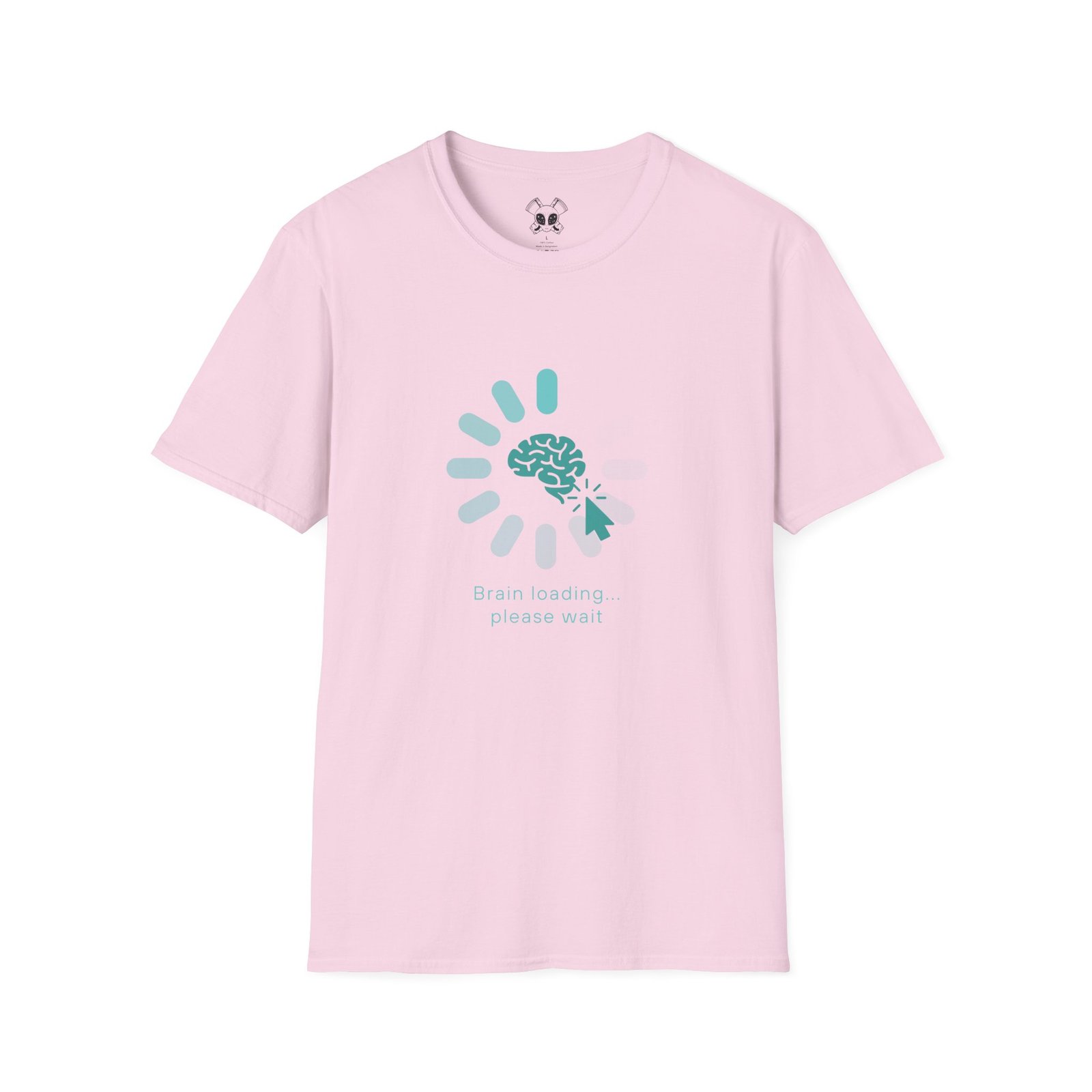 BODâ„¢ Brain Loading Unisex Softstyle T-Shirt. - Image 47