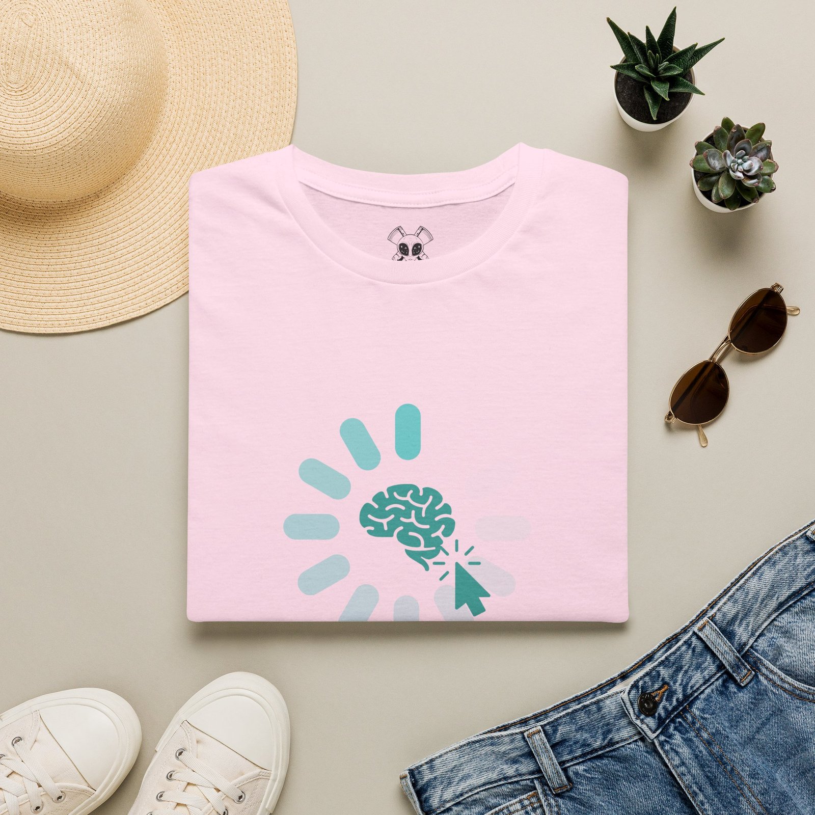BODâ„¢ Brain Loading Unisex Softstyle T-Shirt. - Image 45