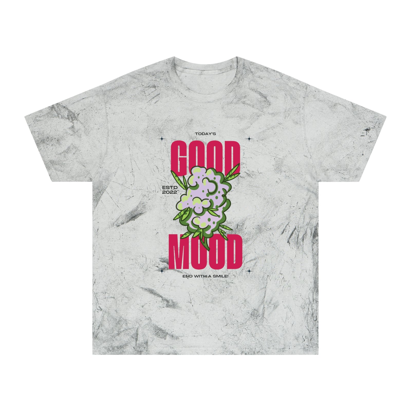 BODâ„¢ Good Mood Unisex Color Blast T-Shirt. - Image 9