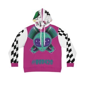 BOD™ Vibrant Alien Graphic Hoodie - #420 Casual Vibes