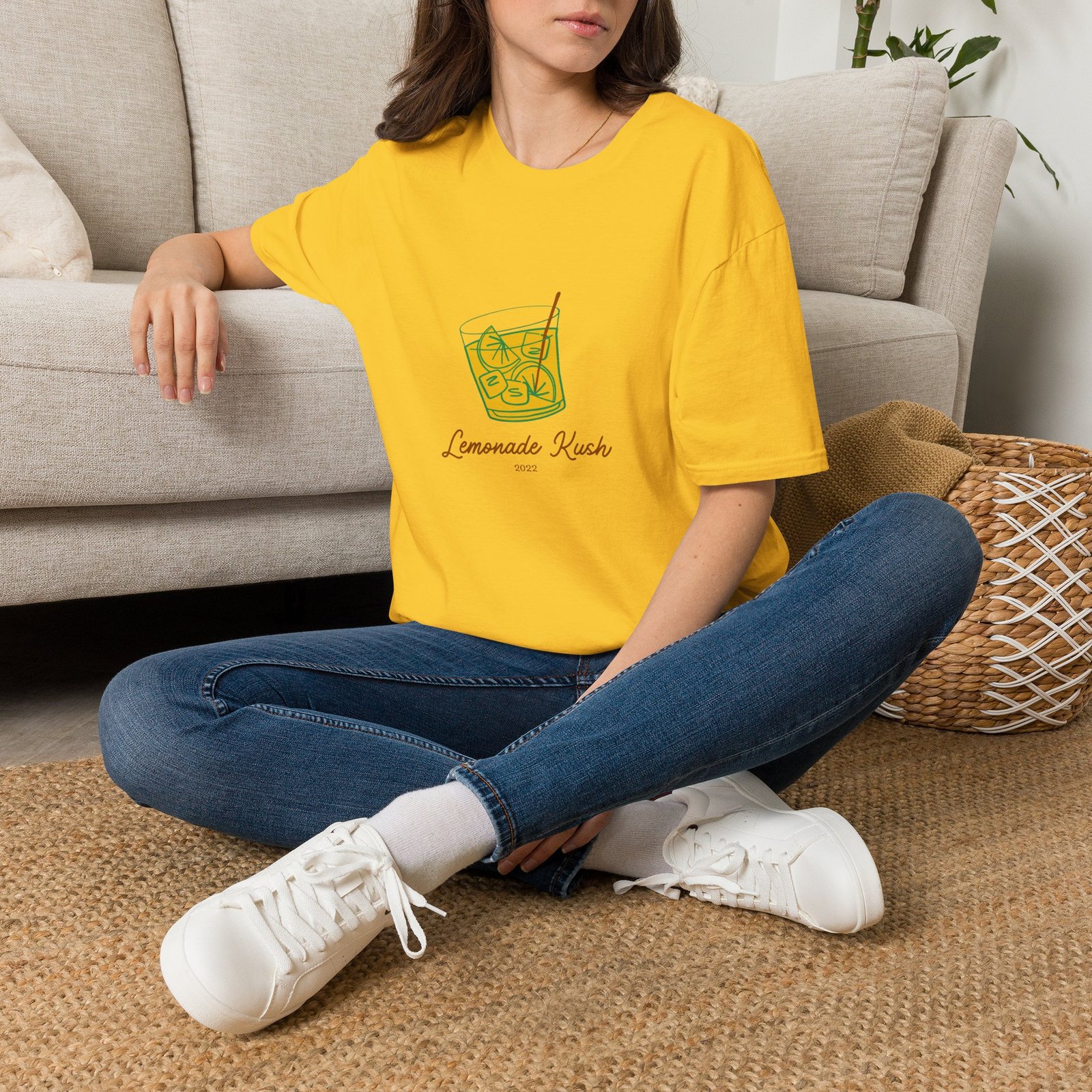 BODâ„¢ Lemonade Kush Unisex Softstyle T-Shirt. - Image 3