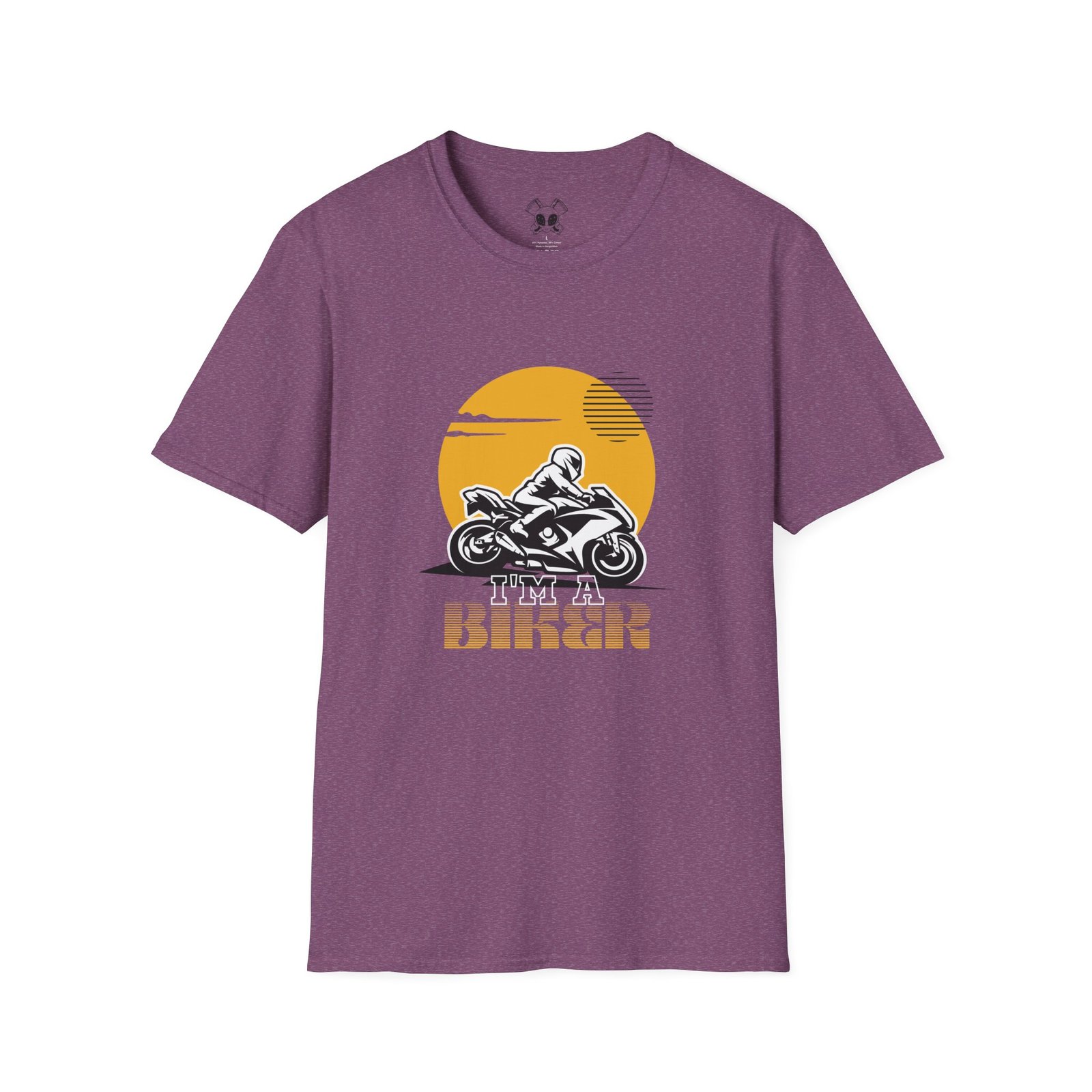 BODâ„¢ I'm A Biker Unisex Softstyle T-Shirt. - Image 59