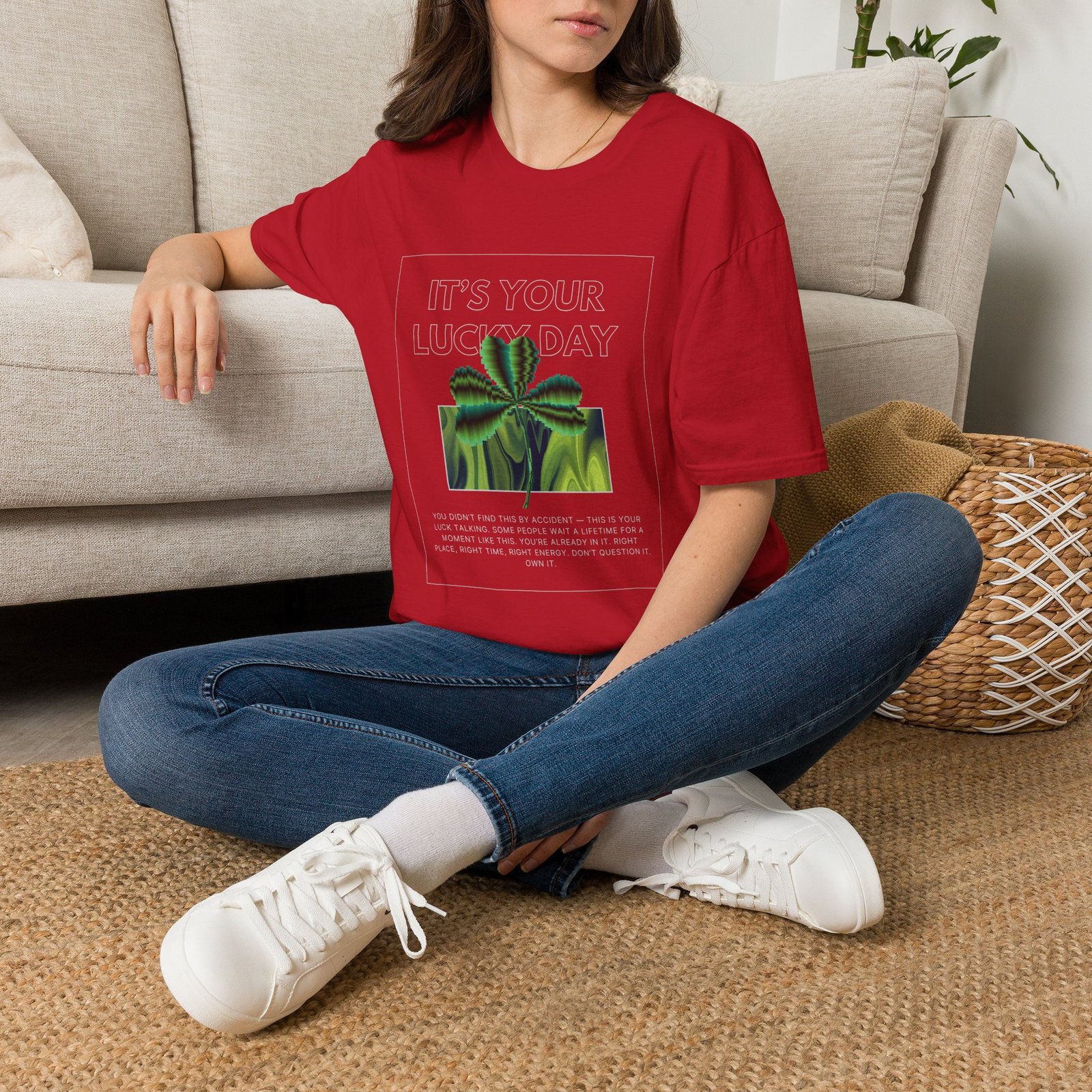 BODâ„¢ Your Lucky Day Unisex Softstyle T-Shirt. - Image 54