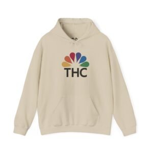 BOD™ THC Rainbow Hoodie | Unisex Heavy Blend Sweatshirt, Cozy Hoodie for Chill Days