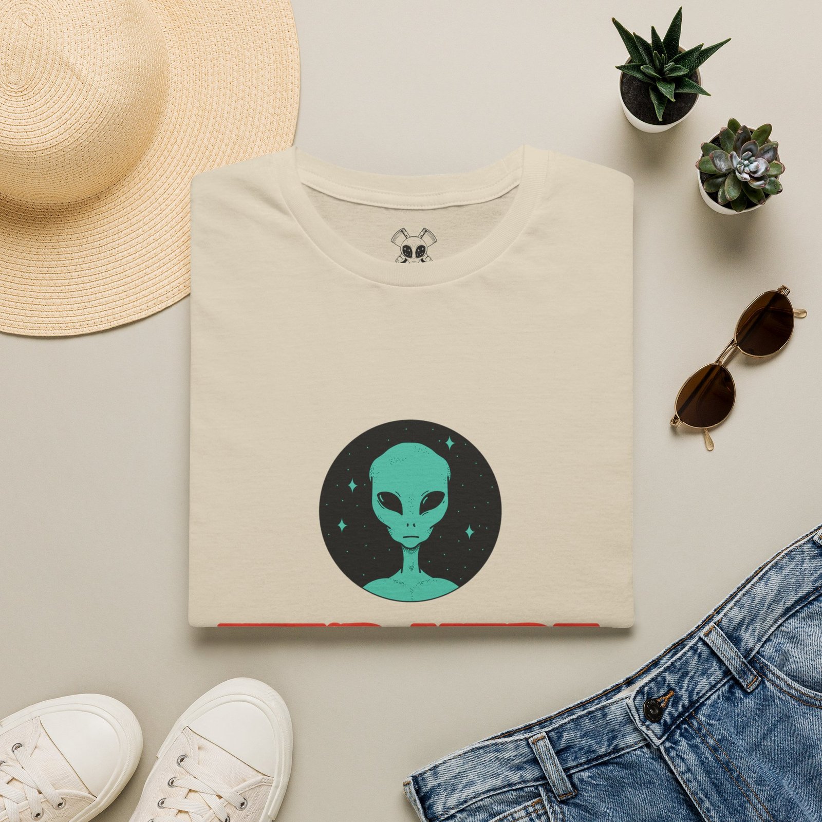 BODâ„¢ We Are Here For The D***S Unisex Softstyle T-Shirt - Image 13