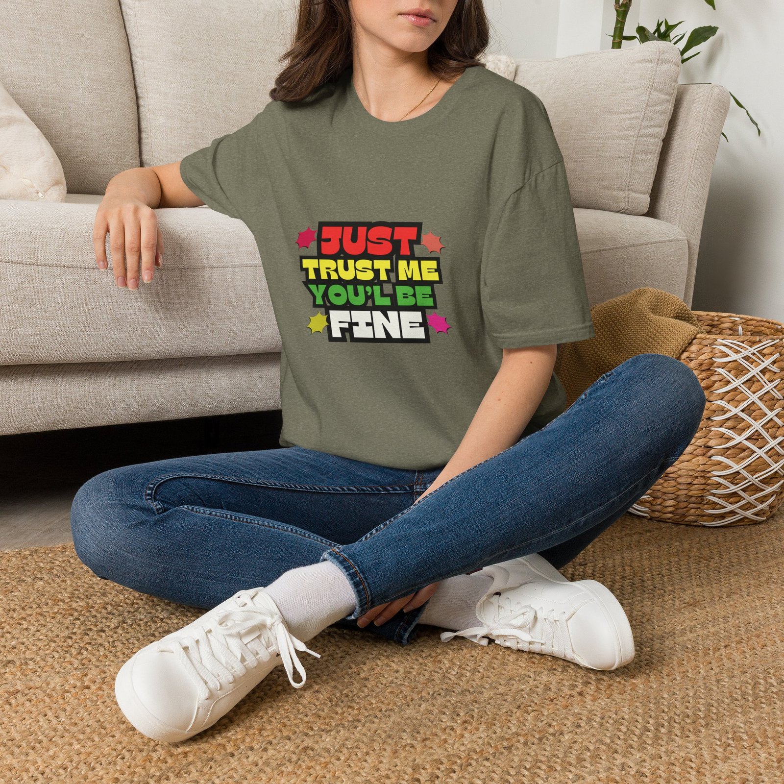 BODâ„¢ Just Trust Me Unisex Softstyle T-Shirt. - Image 22