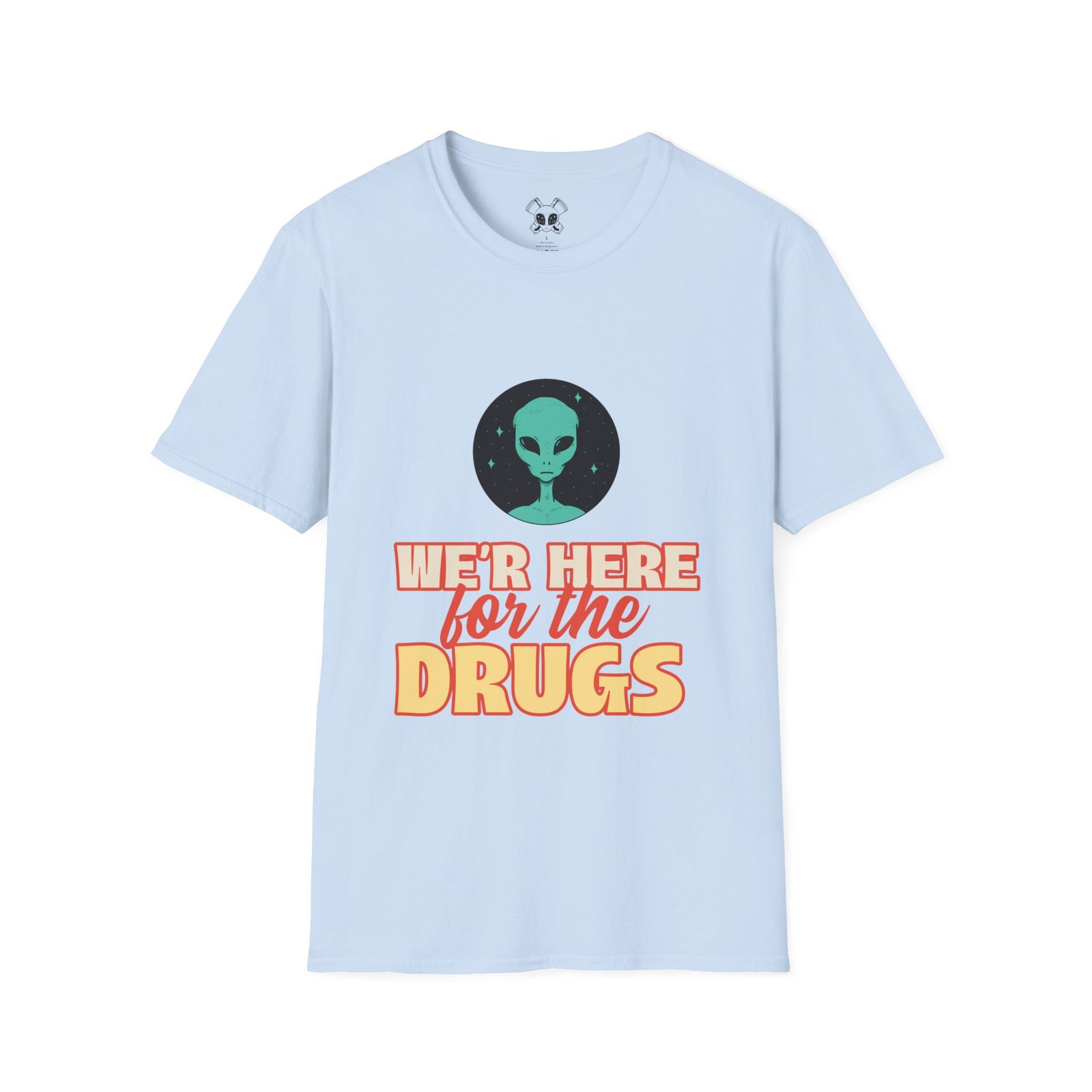 BODâ„¢ We Are Here For The D***S Unisex Softstyle T-Shirt