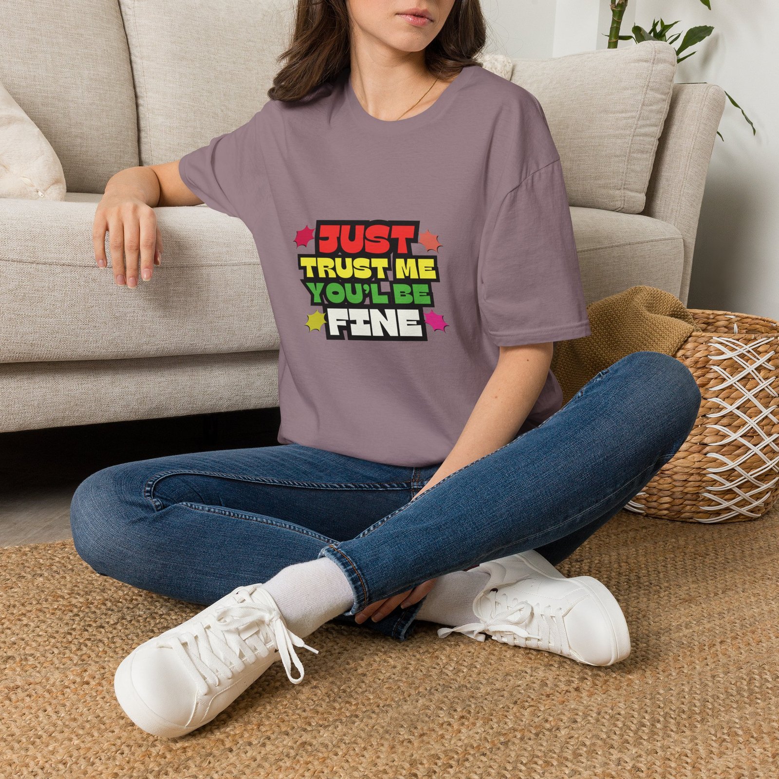 BODâ„¢ Just Trust Me Unisex Softstyle T-Shirt. - Image 54