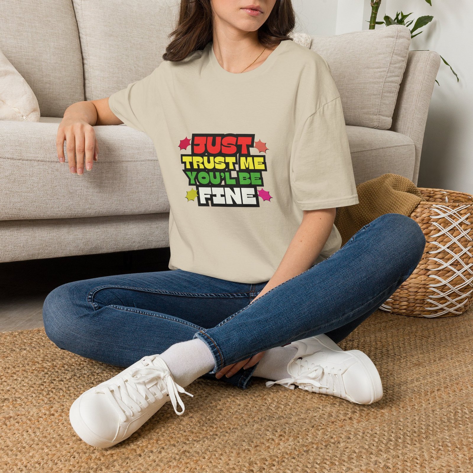 BODâ„¢ Just Trust Me Unisex Softstyle T-Shirt. - Image 10
