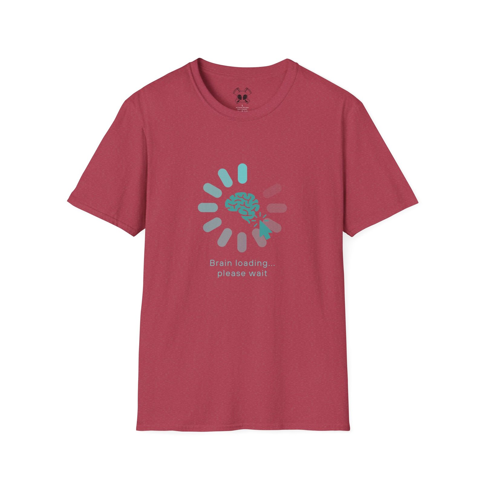 BODâ„¢ Brain Loading Unisex Softstyle T-Shirt. - Image 55