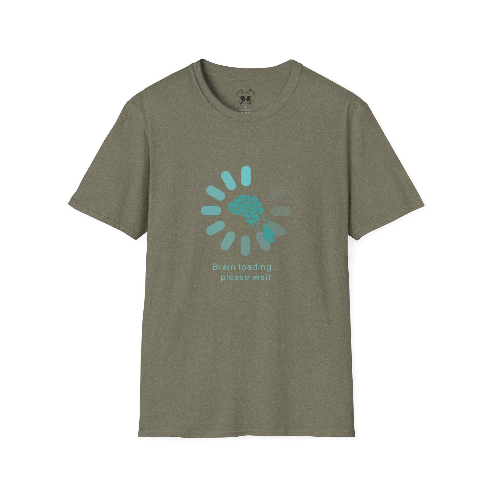 BODâ„¢ Brain Loading Unisex Softstyle T-Shirt. - Image 19