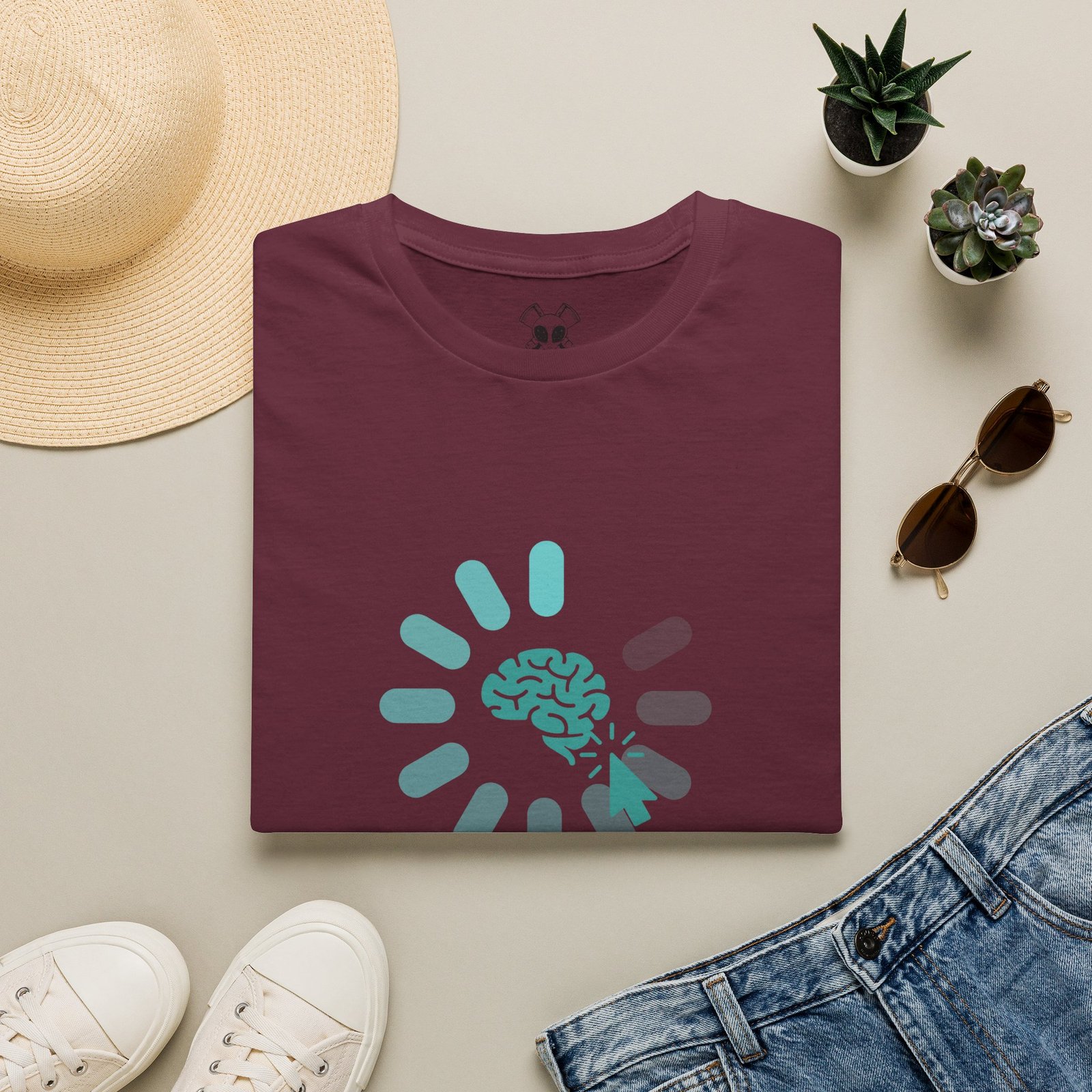 BODâ„¢ Brain Loading Unisex Softstyle T-Shirt. - Image 2