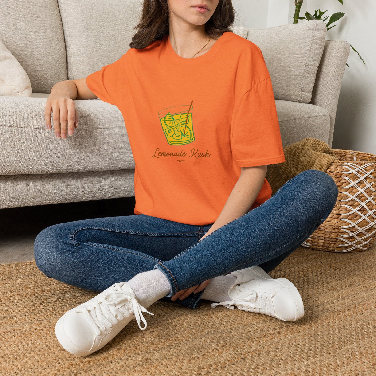 BODâ„¢ Lemonade Kush Unisex Softstyle T-Shirt. - Image 10