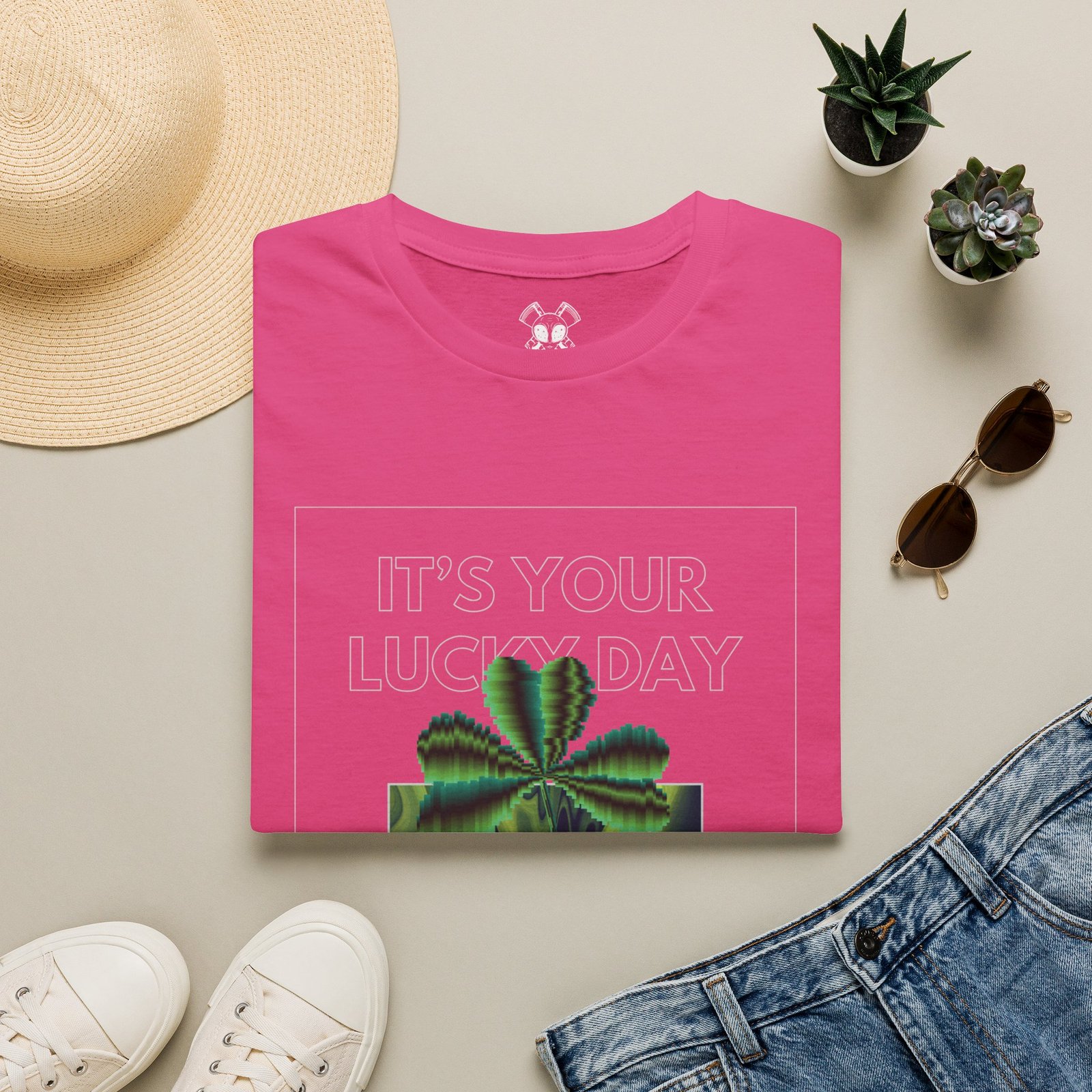 BODâ„¢ Your Lucky Day Unisex Softstyle T-Shirt. - Image 49