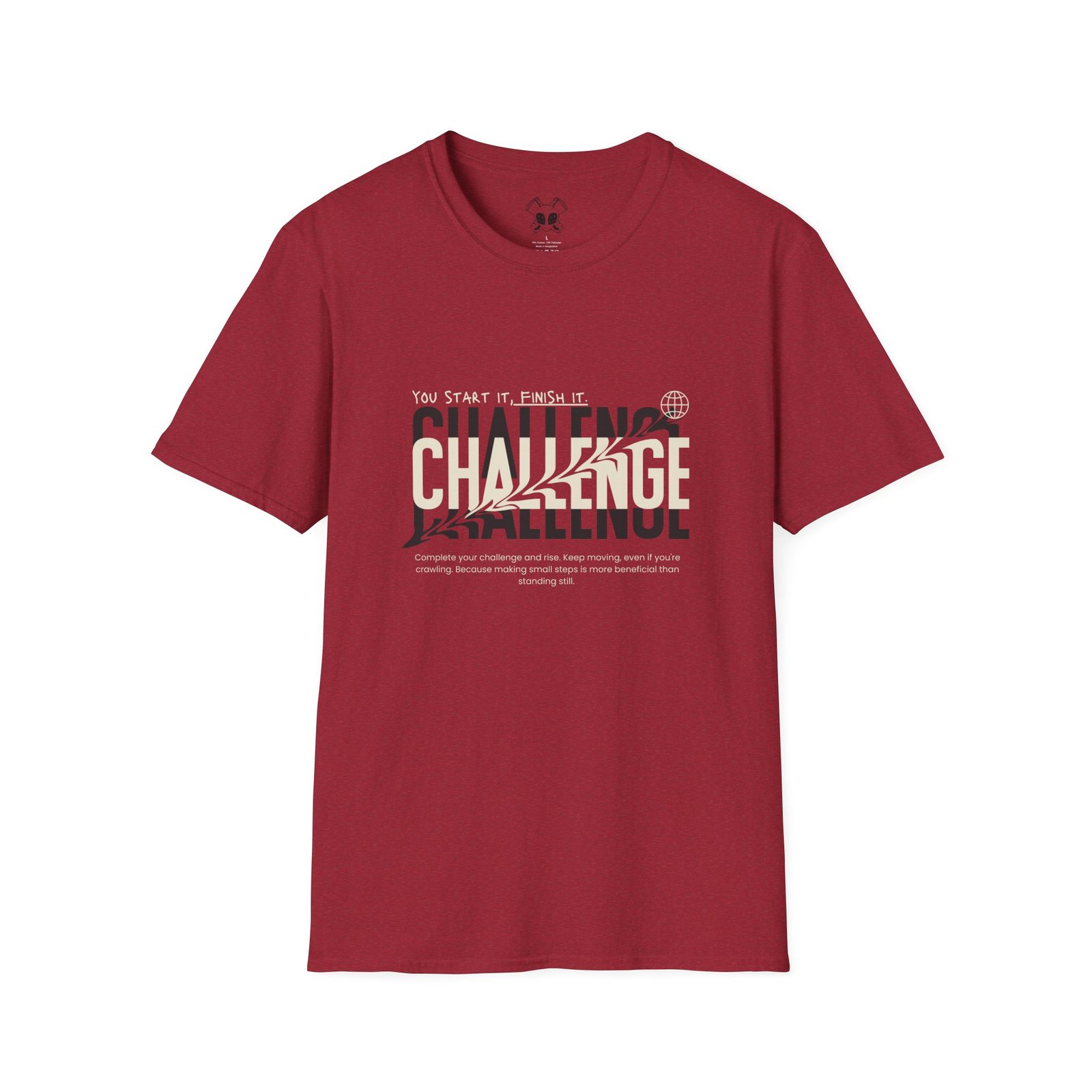 BODâ„¢ You Start It, Finish It Unisex Softstyle T-Shirt. - Image 59