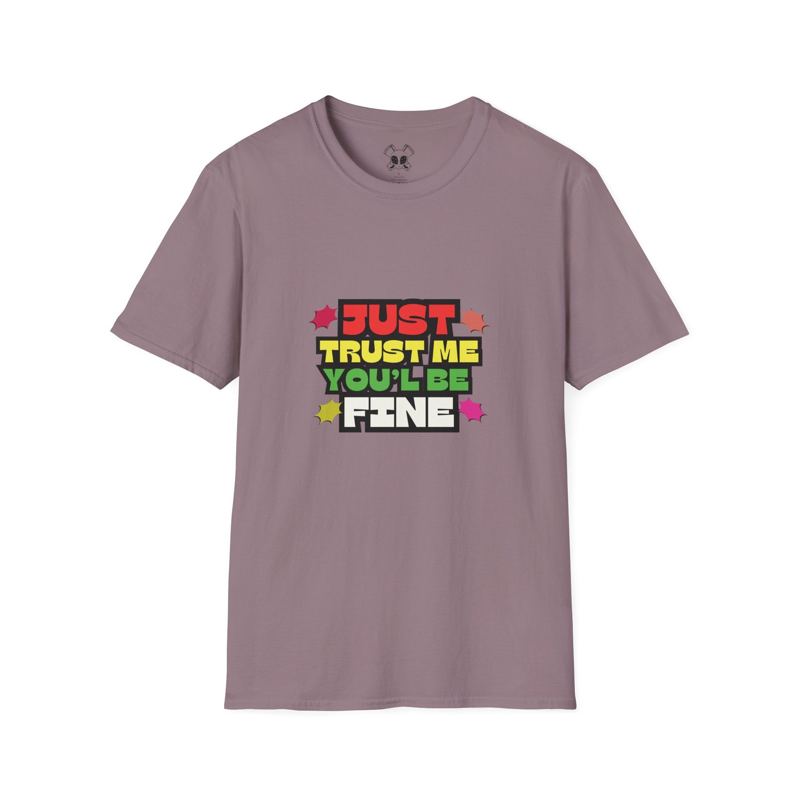 BODâ„¢ Just Trust Me Unisex Softstyle T-Shirt. - Image 55