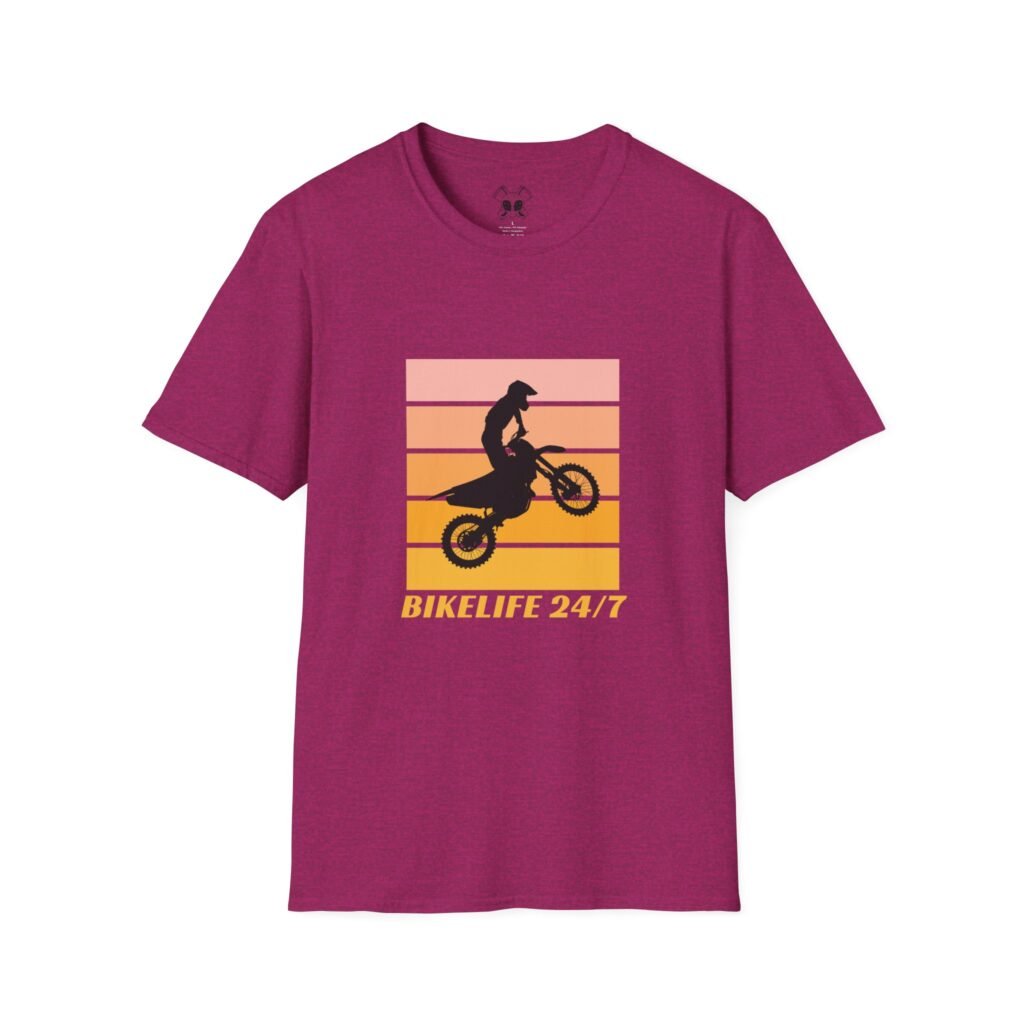 BOD™ BikeLife 24/7 Unisex Softstyle T-Shirt.