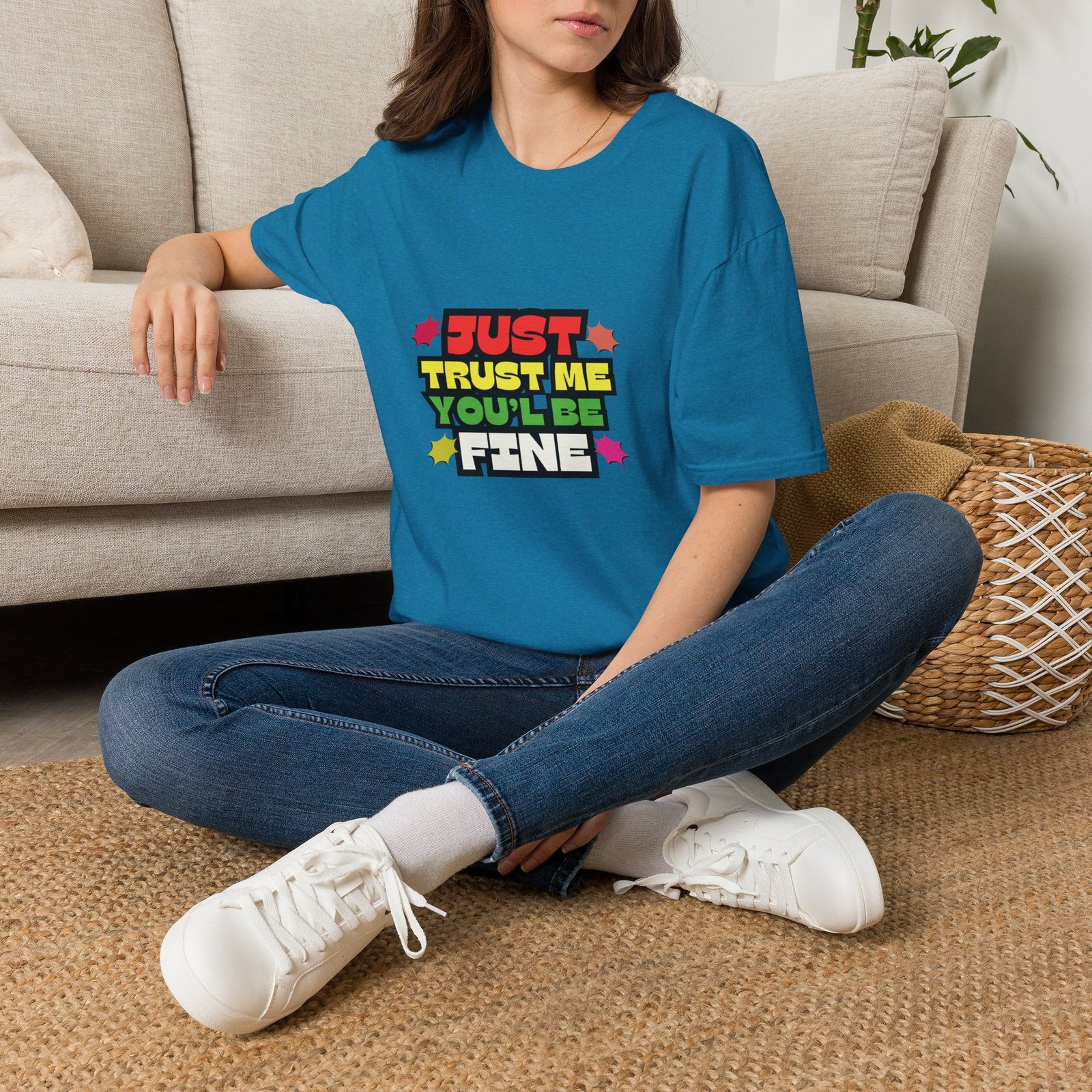BODâ„¢ Just Trust Me Unisex Softstyle T-Shirt. - Image 50