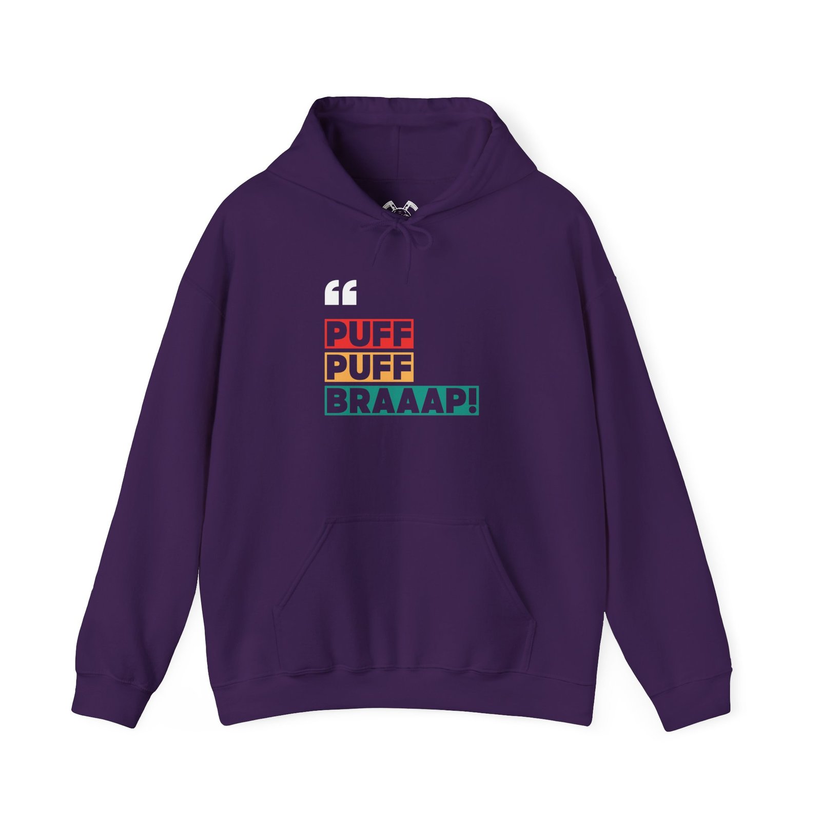BODâ„¢ Puff Puff Braap! Hoodie - Unisex Heavy Blend - Image 9