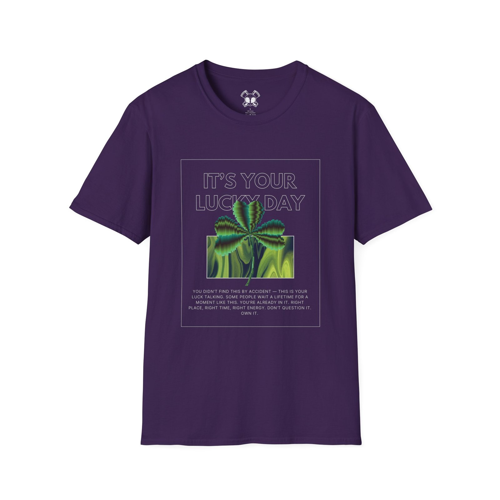 BODâ„¢ Your Lucky Day Unisex Softstyle T-Shirt. - Image 47