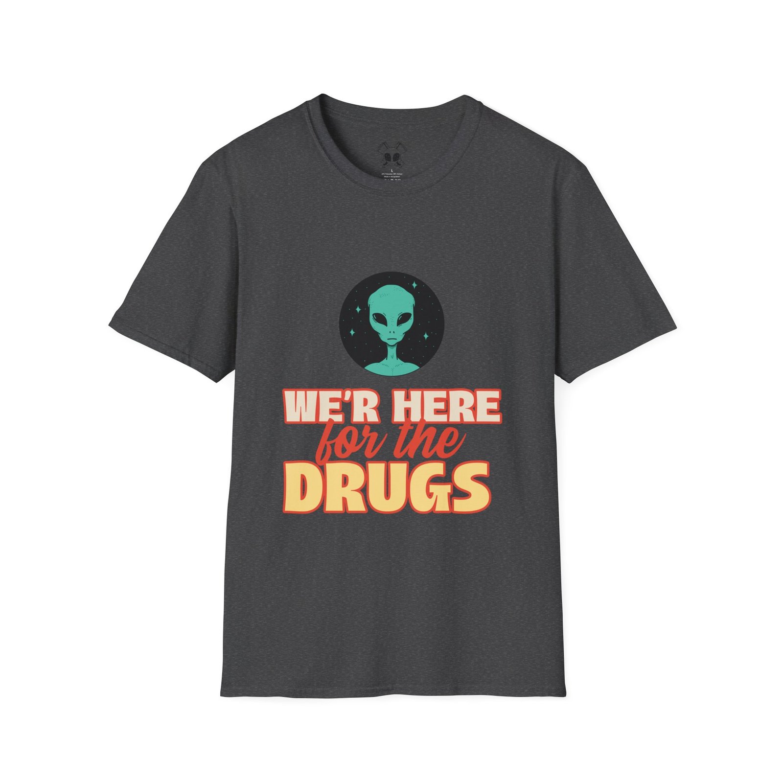 BODâ„¢ We Are Here For The D***S Unisex Softstyle T-Shirt - Image 51