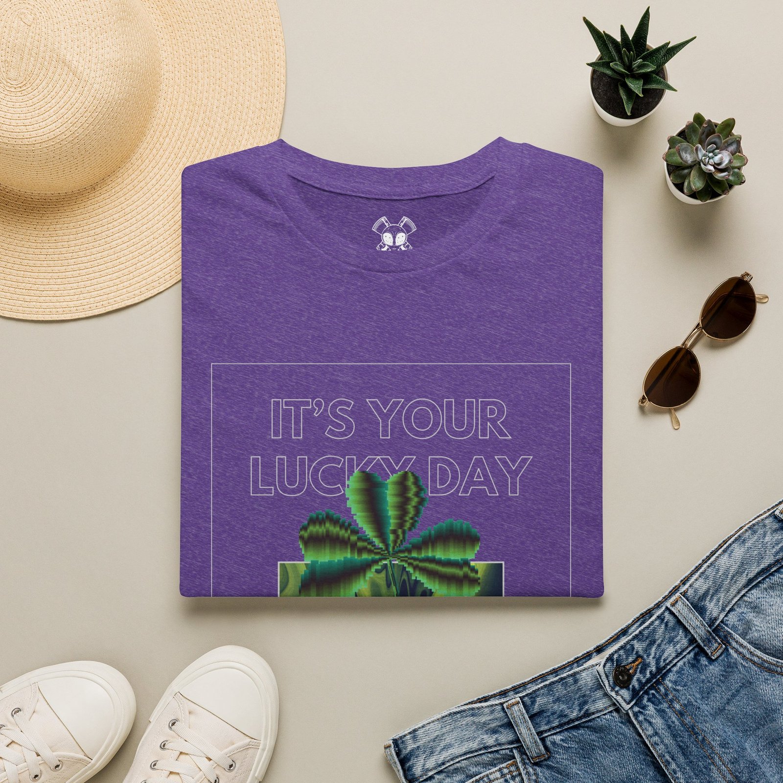 BODâ„¢ Your Lucky Day Unisex Softstyle T-Shirt. - Image 41