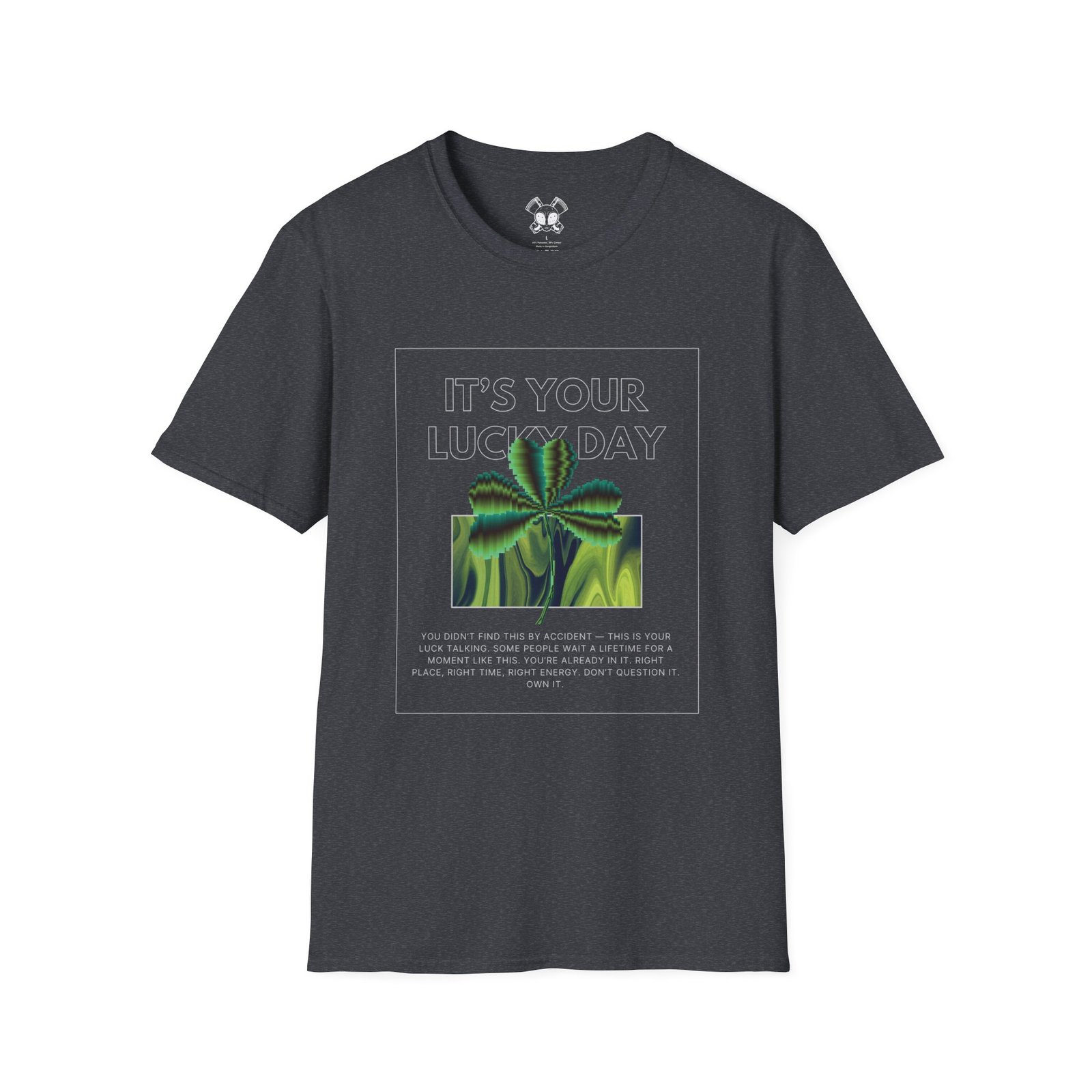 BODâ„¢ Your Lucky Day Unisex Softstyle T-Shirt. - Image 35