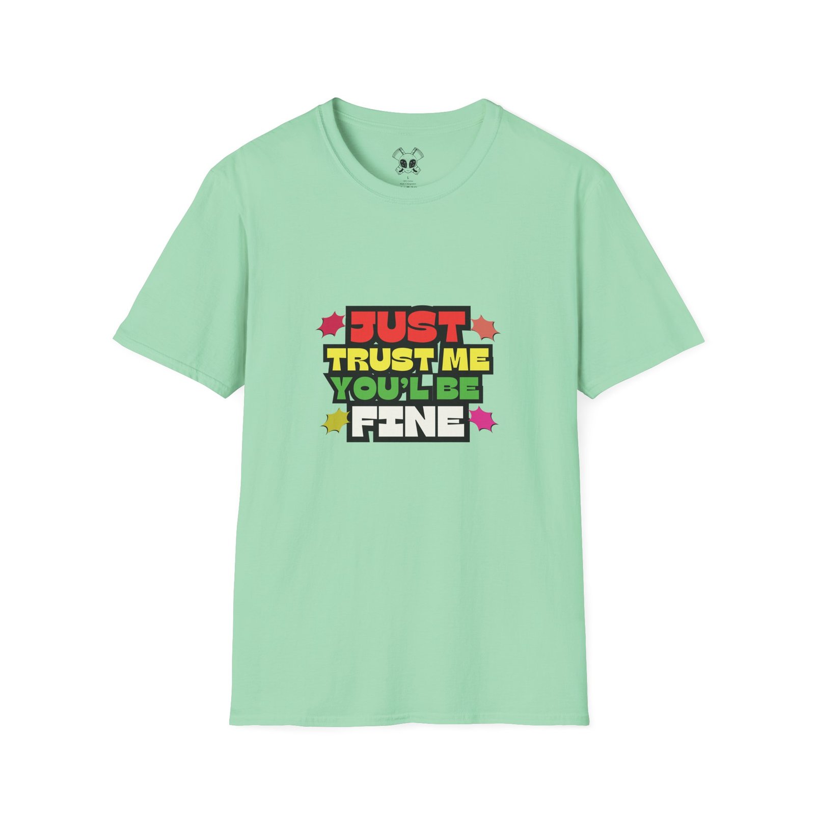 BODâ„¢ Just Trust Me Unisex Softstyle T-Shirt. - Image 31
