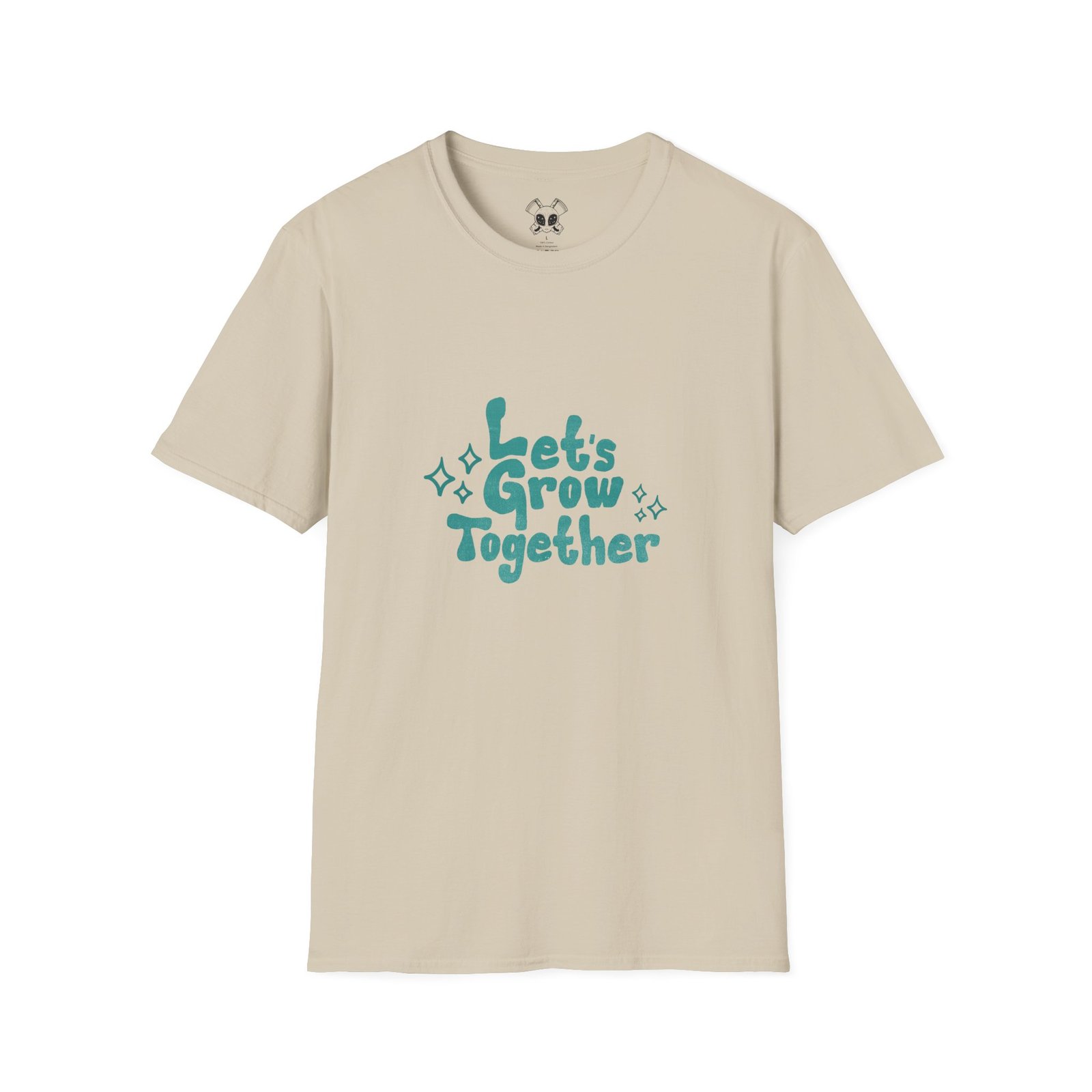 BODâ„¢ Let's Grow Together Unisex Softstyle T-Shirt.