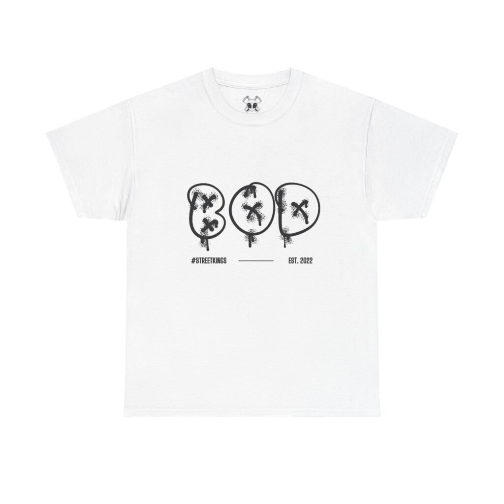 BOD™ Street Vibes Unisex Heavy Cotton Tee - Casual Comfort