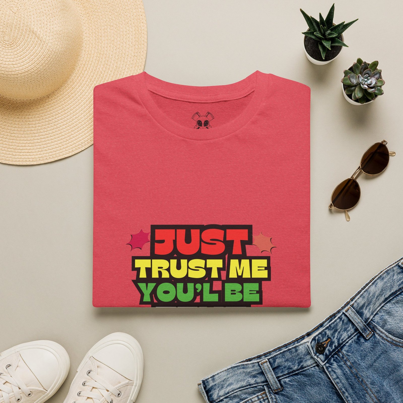 BODâ„¢ Just Trust Me Unisex Softstyle T-Shirt. - Image 61