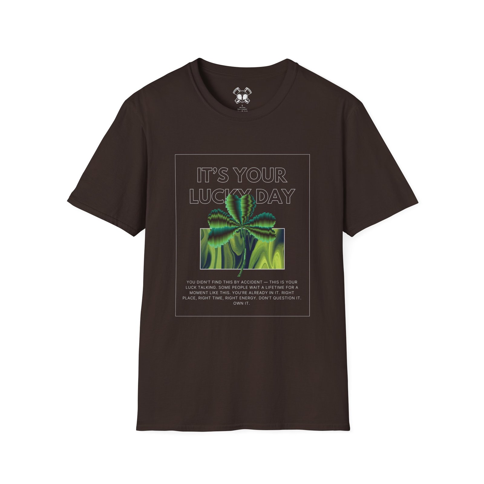 BODâ„¢ Your Lucky Day Unisex Softstyle T-Shirt. - Image 15