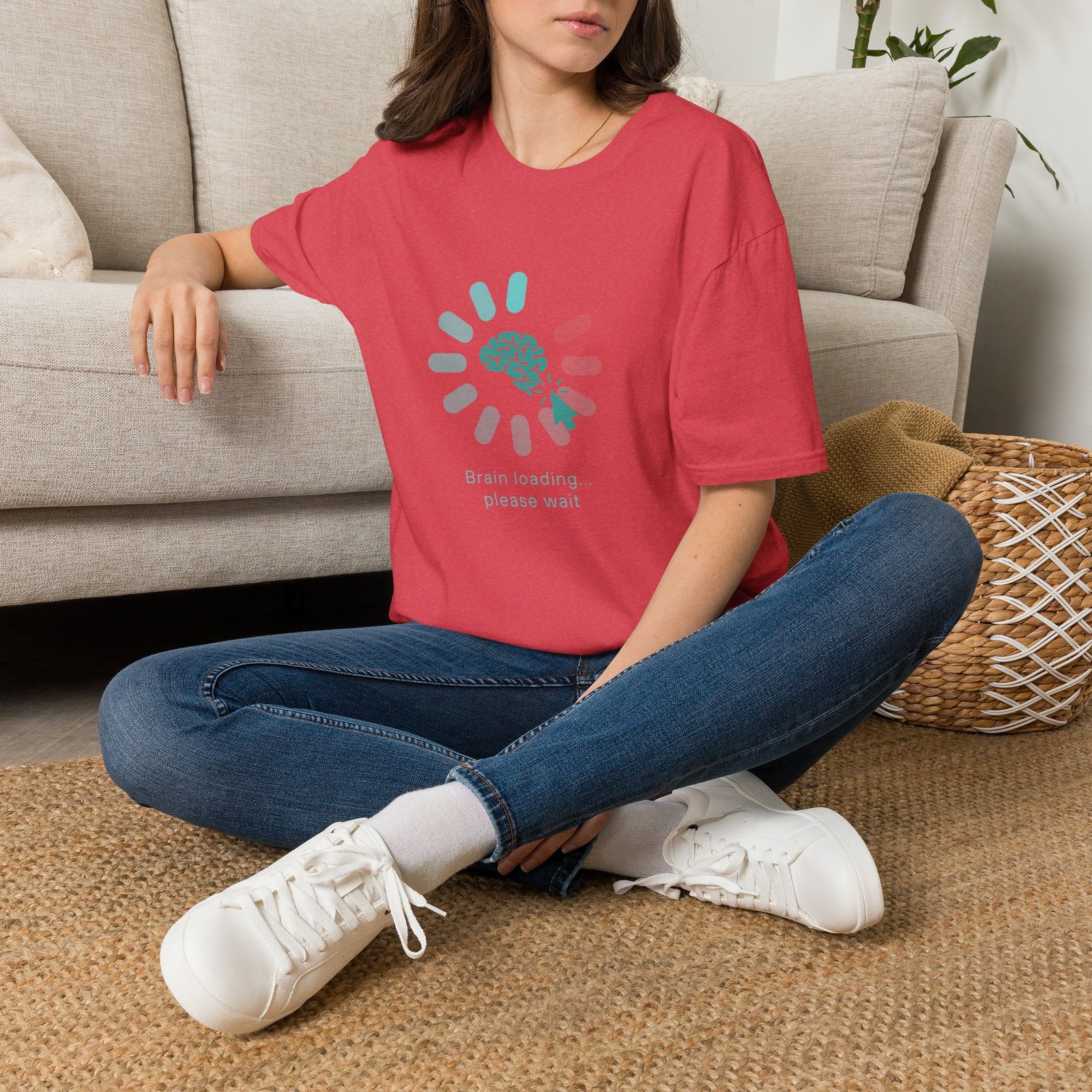 BODâ„¢ Brain Loading Unisex Softstyle T-Shirt. - Image 50