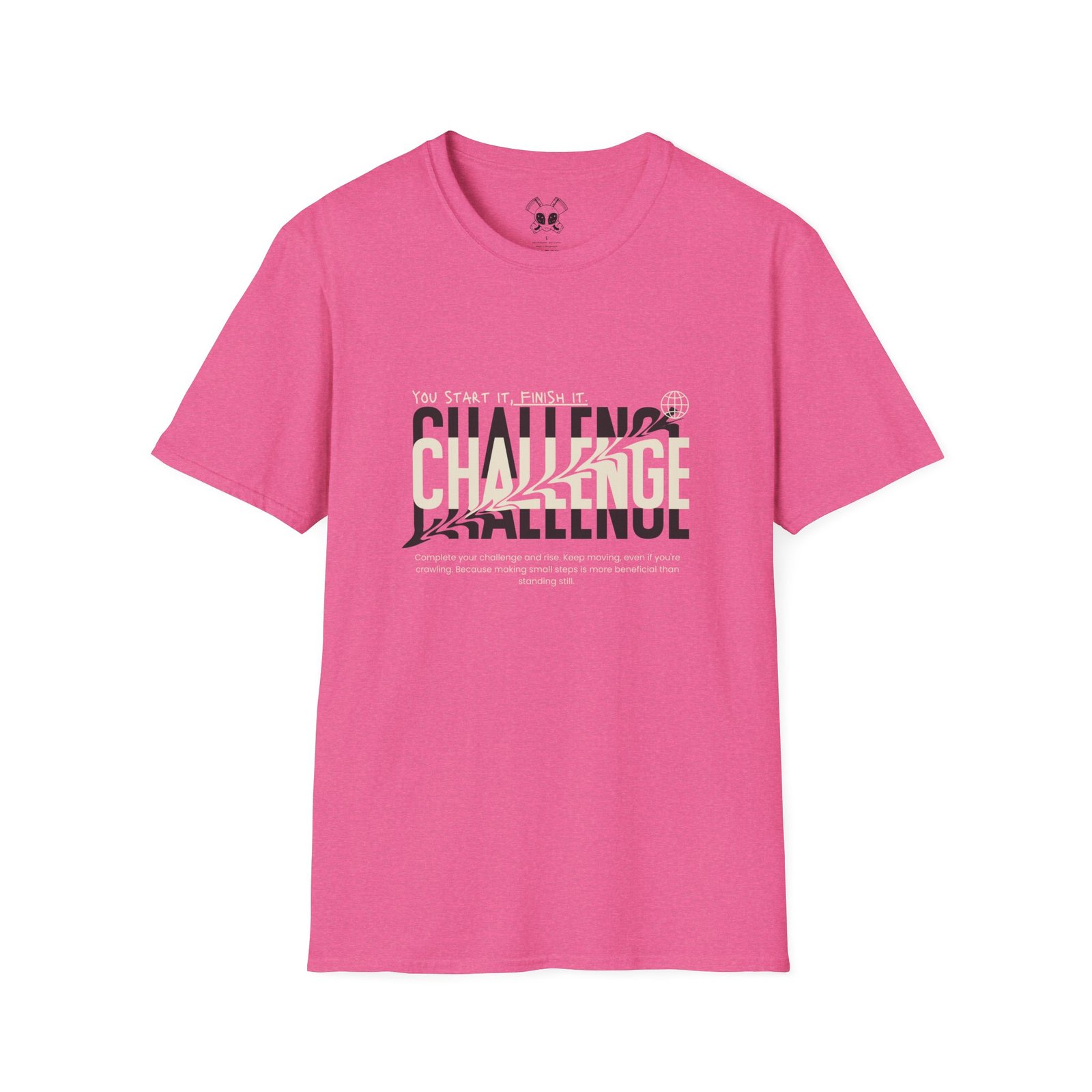 BODâ„¢ You Start It, Finish It Unisex Softstyle T-Shirt. - Image 43