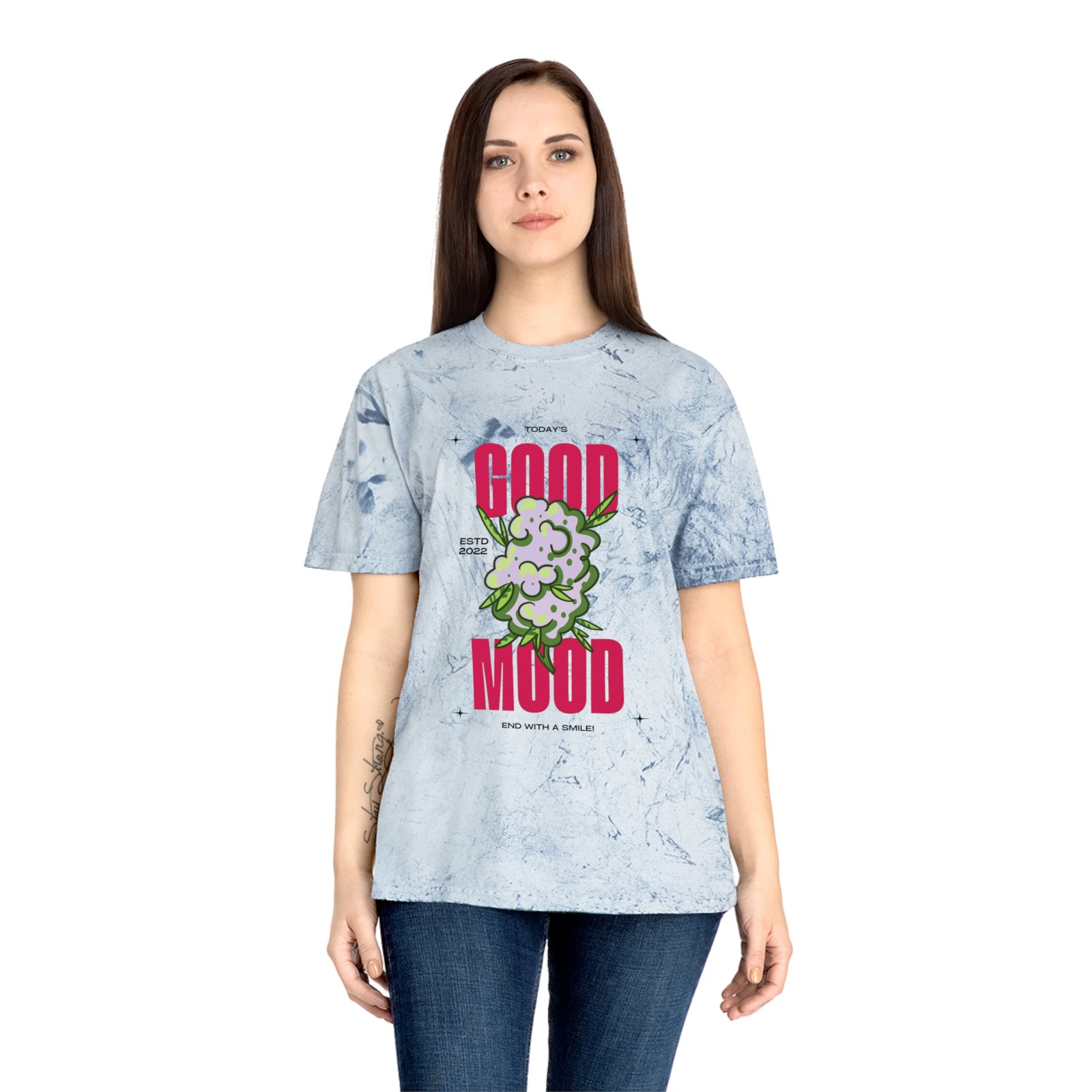 BODâ„¢ Good Mood Unisex Color Blast T-Shirt. - Image 20