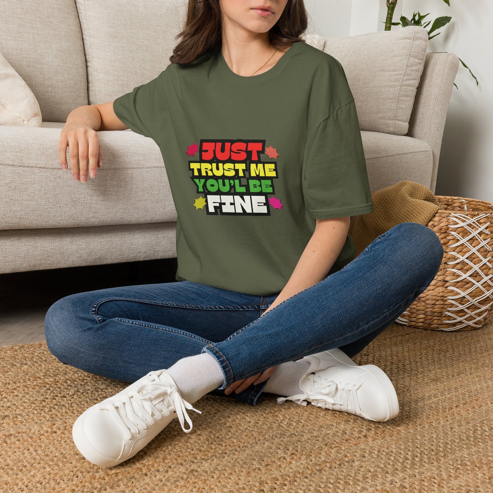 BODâ„¢ Just Trust Me Unisex Softstyle T-Shirt. - Image 26