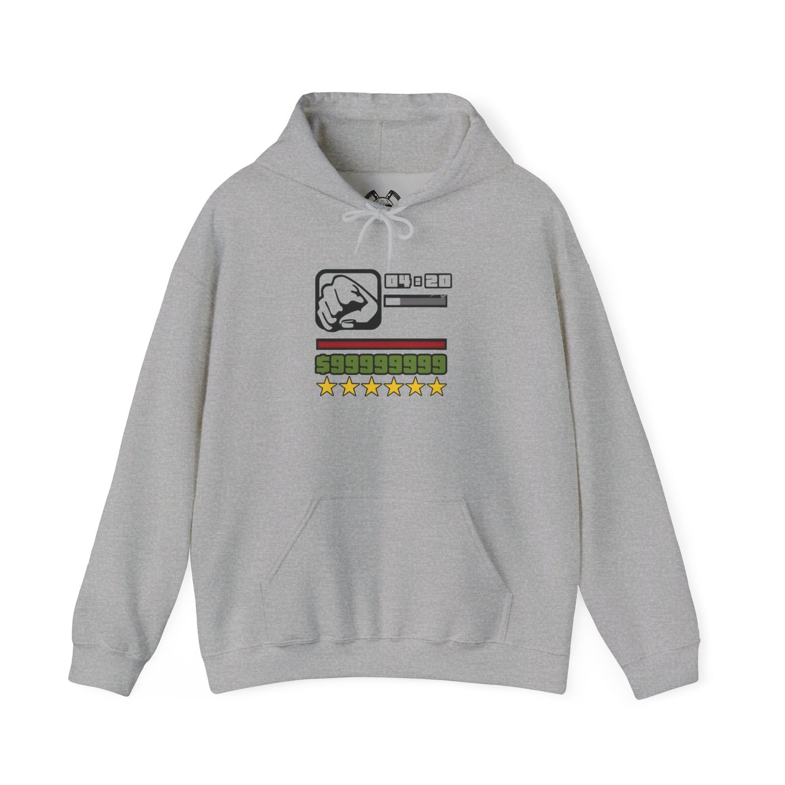 BODâ„¢ "Five Stars - GTA" Unisex Hoodie - Image 9