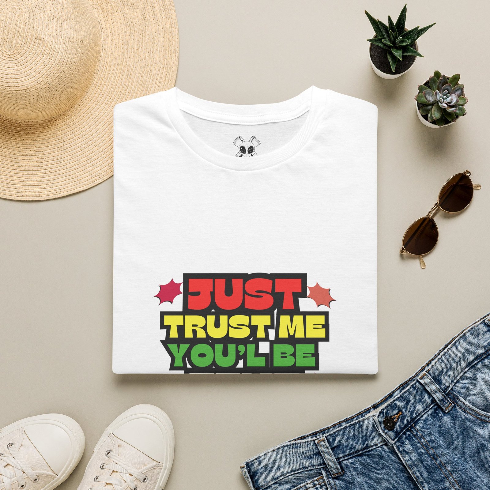 BODâ„¢ Just Trust Me Unisex Softstyle T-Shirt. - Image 5