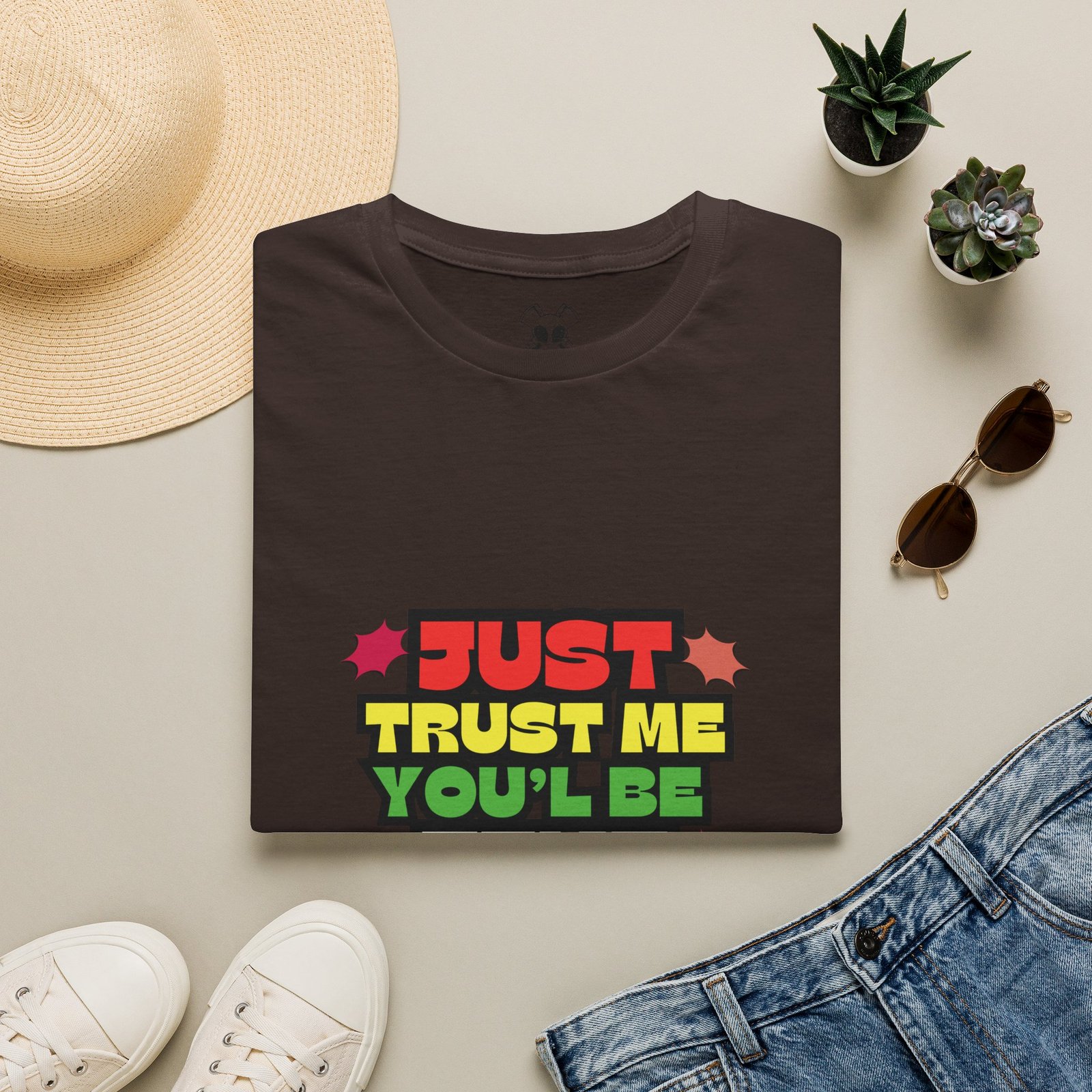 BODâ„¢ Just Trust Me Unisex Softstyle T-Shirt. - Image 13