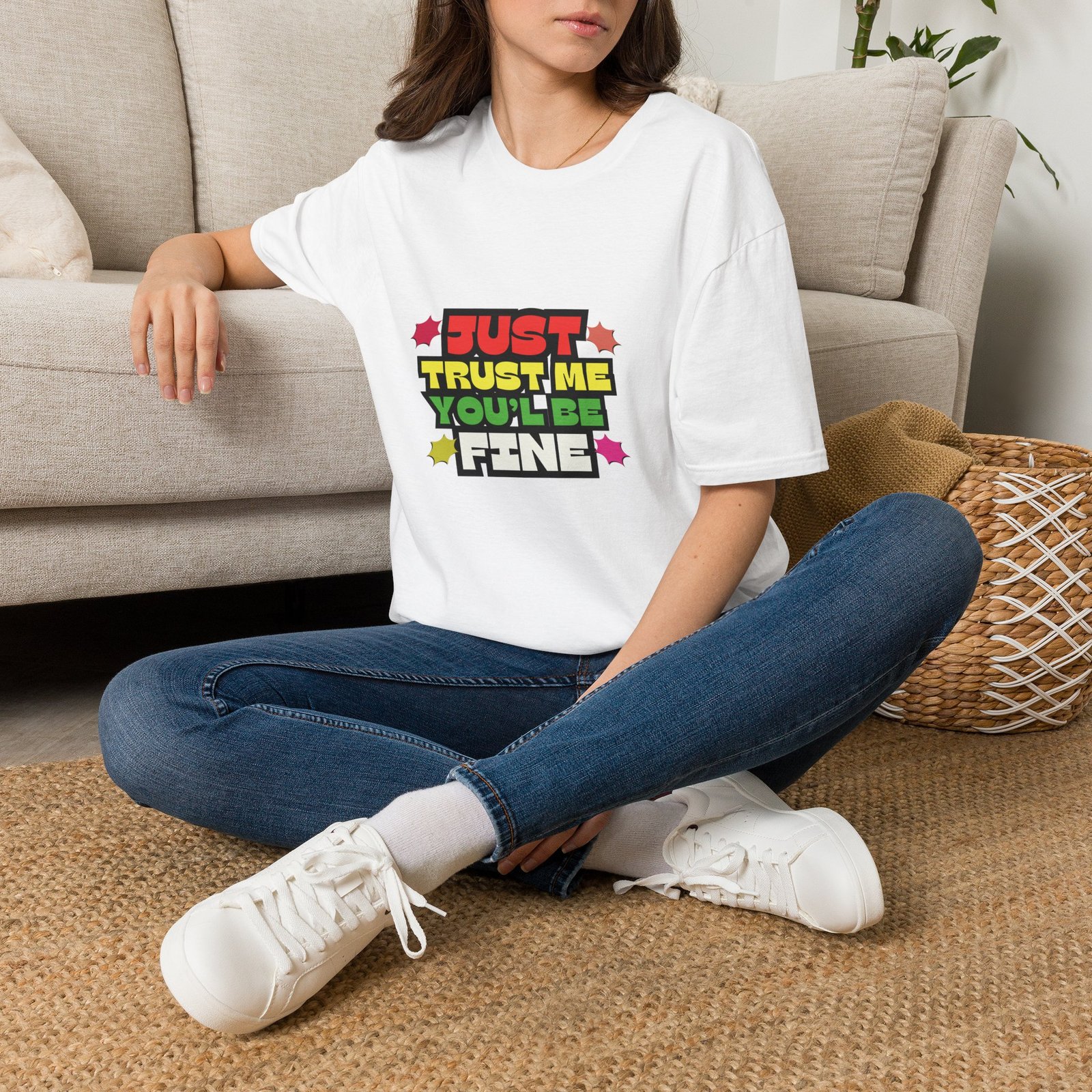 BODâ„¢ Just Trust Me Unisex Softstyle T-Shirt. - Image 6