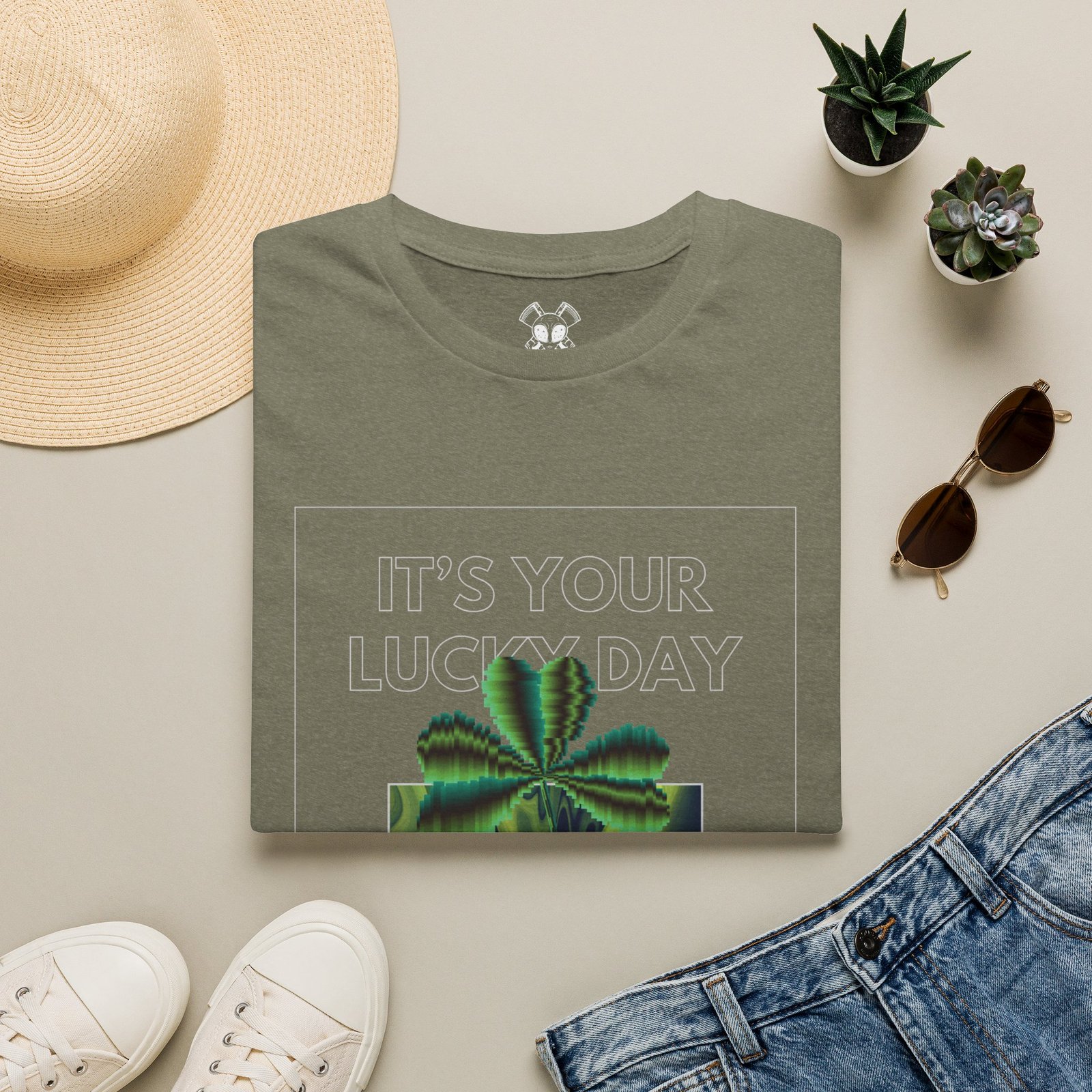 BODâ„¢ Your Lucky Day Unisex Softstyle T-Shirt. - Image 17