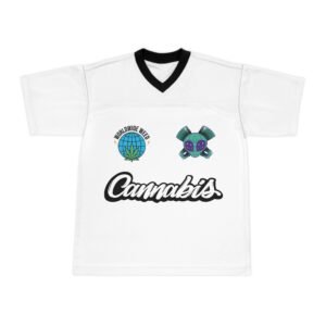 BOD™ Chill Vibes Unisex Football Jersey - Cannabis Design