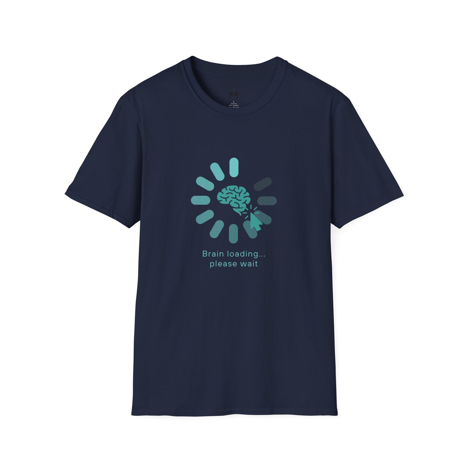 BODâ„¢ Brain Loading Unisex Softstyle T-Shirt. - Image 31