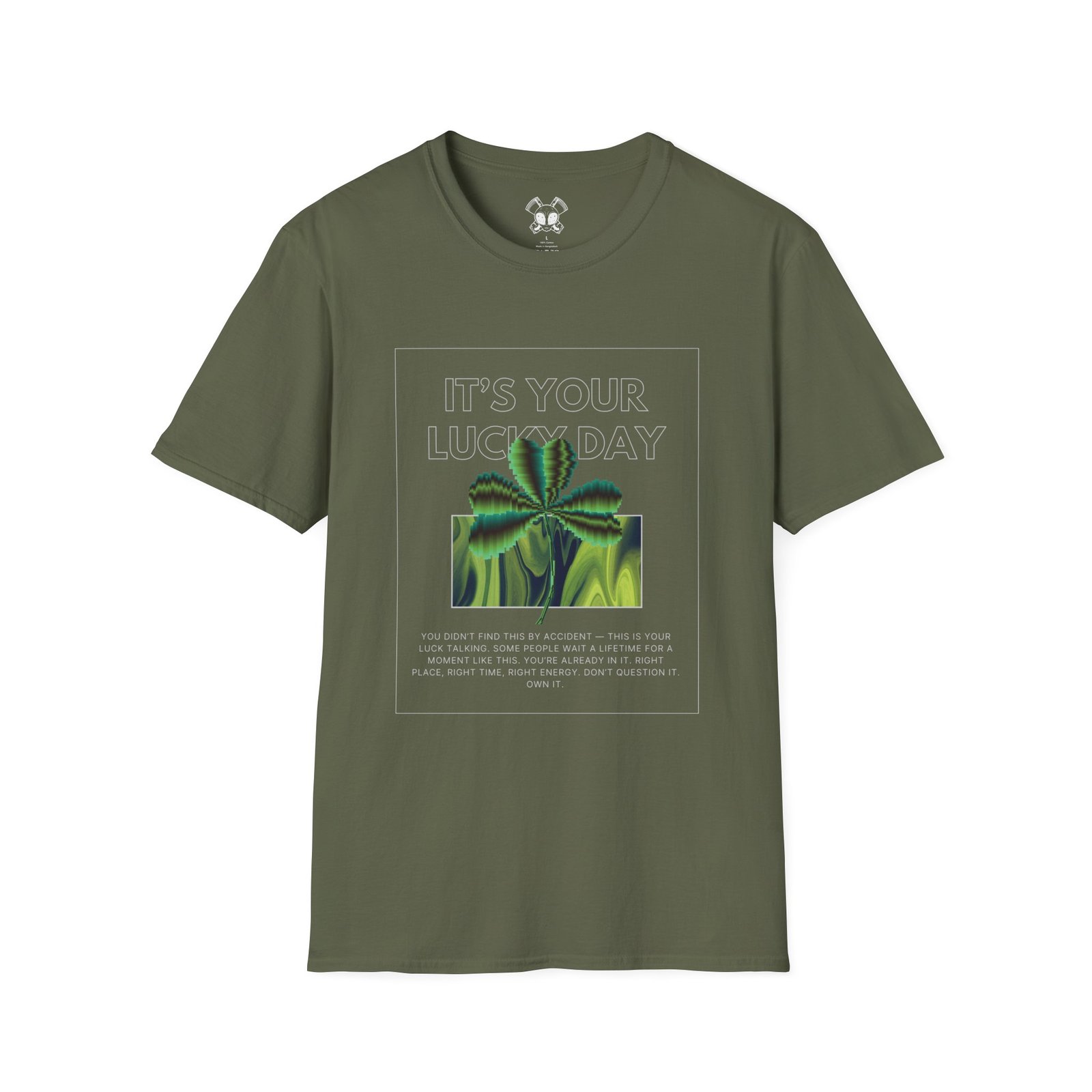 BODâ„¢ Your Lucky Day Unisex Softstyle T-Shirt. - Image 23